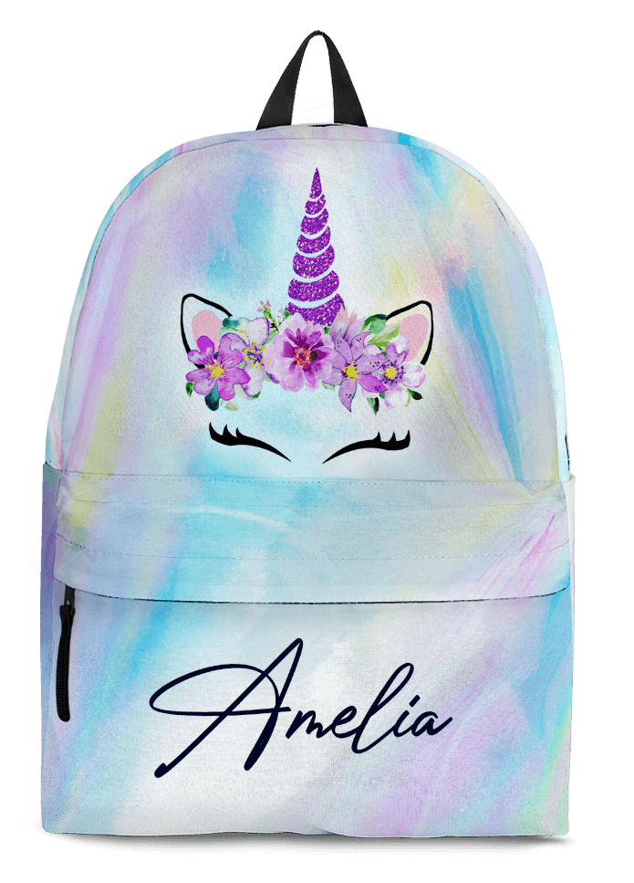 Personalized Unicorn Backpack Back to School Gift LuvinGift