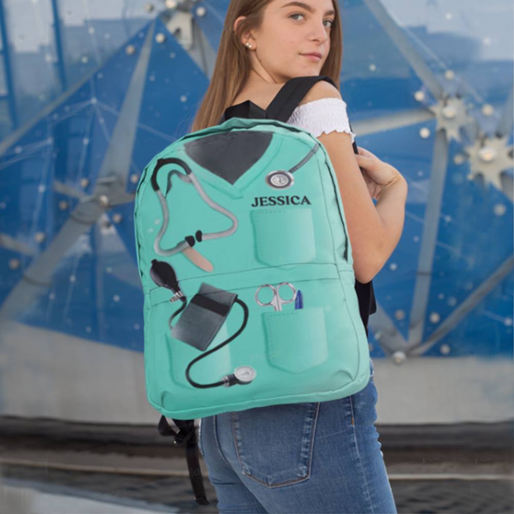 Personalized Nurse Backpack School Nurse Uniform Back To Nurse School