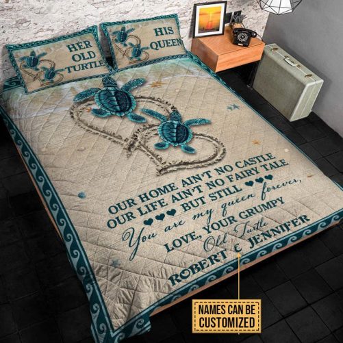 Custom Personalized Skull Girl Quilt Bed Sets - Gift Idea For Couple/ Skull Lover main image 0