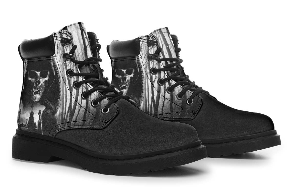 Heaven Skull All Season Boots LuvinGift