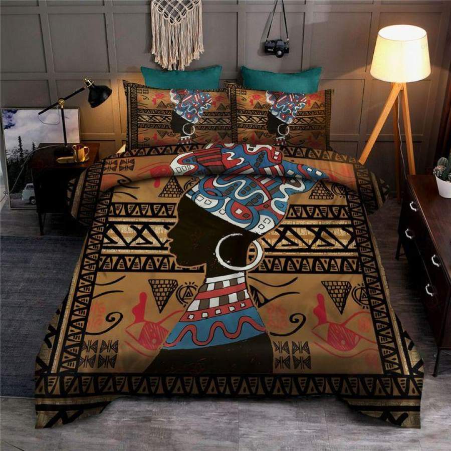 Africa Black Girl Quilt Set LuvinGift