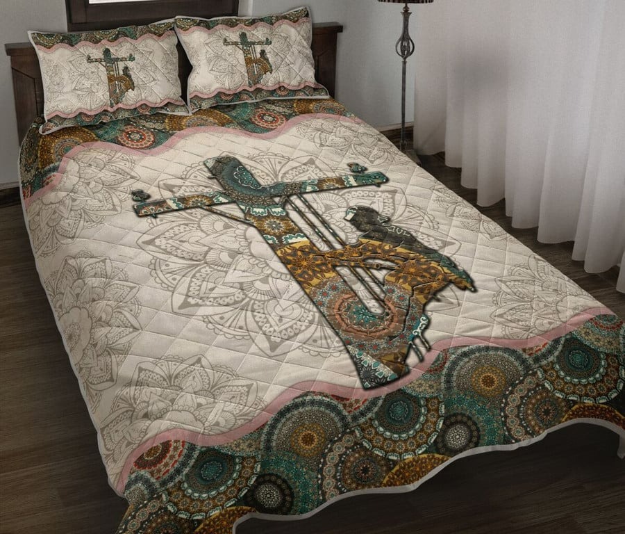 Electrician Mandala Quilt Set LuvinGift