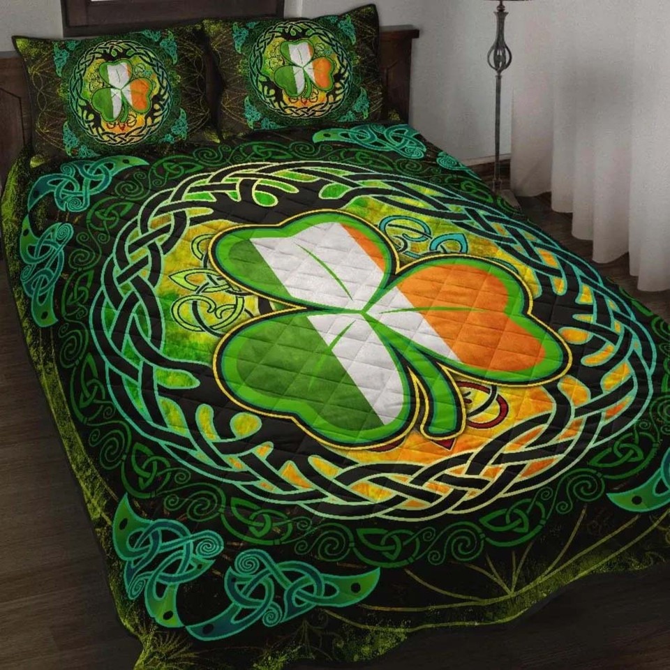 Ireland Celtic Quilt Set Irish Tree of Life LuvinGift
